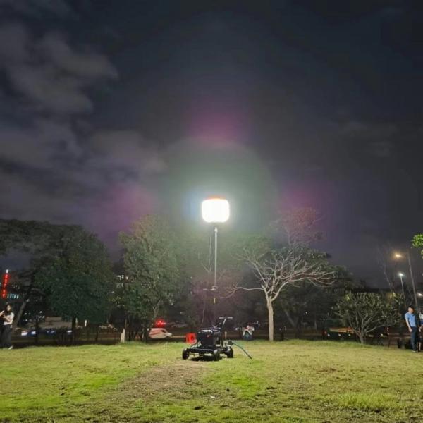 China Portable Tower Light LED Balloon Work Light 700 Watt Super Bright with 360° Illumination wholesale
