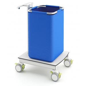 Compact Laminate 4 Castors 685MM Medical Waste Trolley
