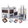 China Fully Automatic Corrugated Box Making Fruit Carton Corrugated Box Folding Machine With Automatic Stacker wholesale