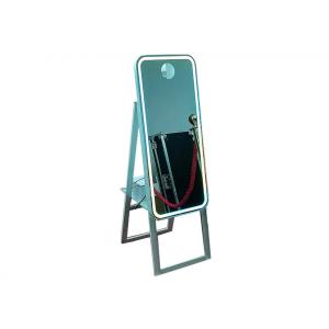 Floor Standing Selfie Mirror Photo Booth Kiosk Mirror Mirror Selfie Booth