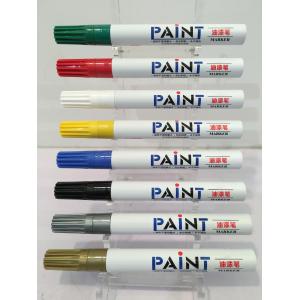 China 21color Paint Marker Oil-based Valve Action Paint Pens, Fine Point Acrylic Tip, Multichem Ink supplier