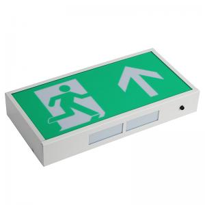 LED Emergency NiCd Battery Rechargeable Exit Sign 3 Hours Operation