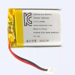 Universal 103040 Battery Rechargeable Lithium Ion Polymer Battery 3.7v 1200mah