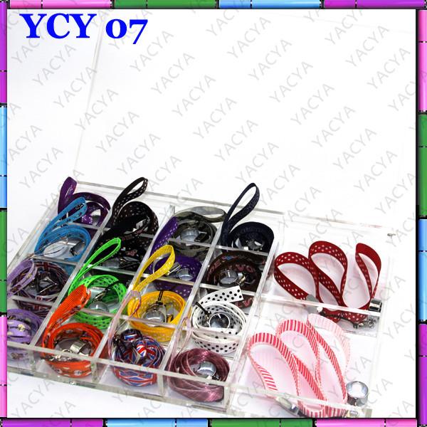 Various Colors Fashion E Cig Display Shelf With Acrylic E Cig Holders