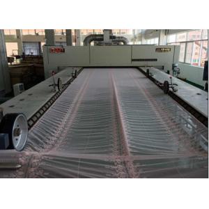 China Lace / Silk Fabric Heat Setting Stenter Machine , -10%-30% Overfeeding , Finishing Padder supplier