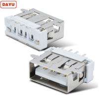 China Plug Into Mini Usb Connector Female 2.0 AF SMD Type A For PCB on sale