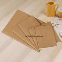wholesale blank kraft paper cover notebook factory direct sale type of school kraft paper