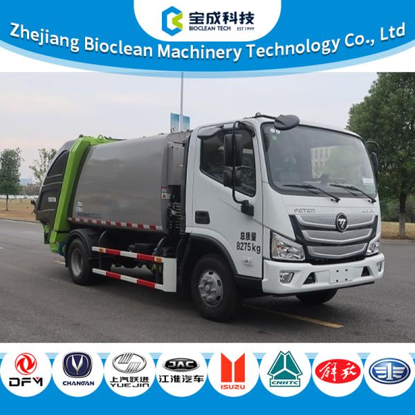 China 8200KG Urban Sanitation Garbage Compactor Truck With F2.8NS6B156 Engine wholesale