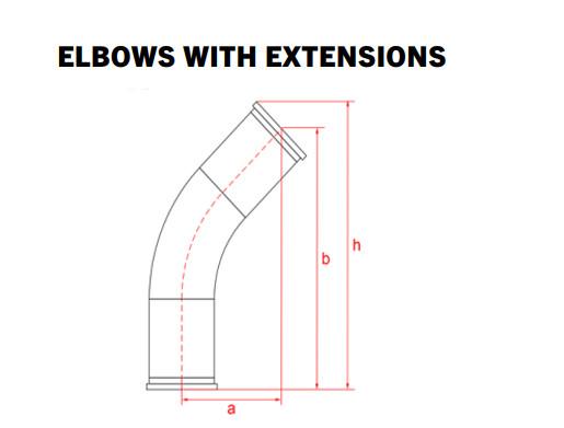 Custom Casting Elbow Waterproof Elbow Cast With Extension