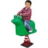 plastic frog spring rider outdoor play rocking horse for yard