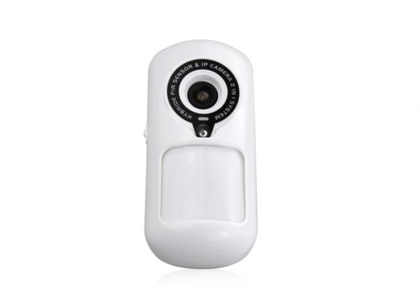 WiFi 2 en 1 batería híbrida de la copia de seguridad de la cámara IP W2 DC 5V del detector 1.0MP del sensor de PIR