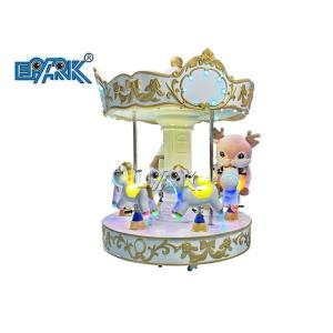 China O passeio Angel Carousel White Color Merry do parque de diversões vai passeio redondo do carrossel das crianças supplier