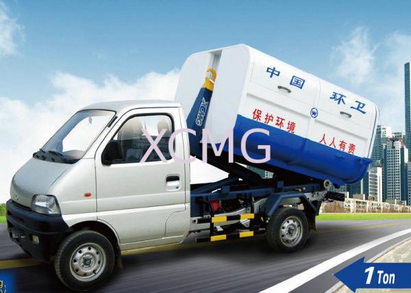 Custom Special Purpose Vehicles 1ton Container Garbage Truck XZJ5030ZXXA4