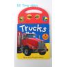 Custom Mold Toy Trucks Baby Sound Books for Indoor Kid's Eductational Learning