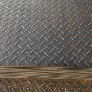 ASTM A36 Hot Rolled Carbon Steel Plate Q235B Diamond 4.0*1510*6000MM