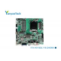 China ITX-H310DL118 6th 7th Generation Mini ITX Motherboard Intel PCH H110 Chip Support Discrete Graphics on sale