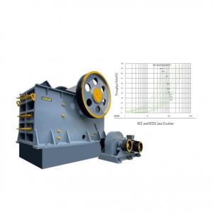 High Efficiency Jaw Rock Crusher 75kw 300r/Min Speed For Crushing Stone