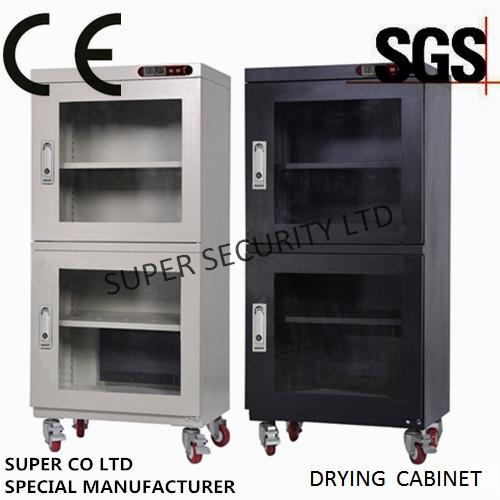 Nitrogen Humidity Dry Cabinet , dry storage cabinet High intensity for IC PCB