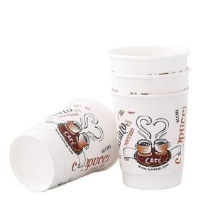 China Custom Printed Single Wall Paper Cup 3oz-32oz with lids wholesale