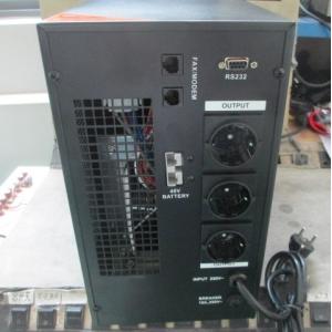 China 3KVA UPS 正弦波ラインインタラクティブUPS LCD 2400W 家庭用 RS232 UPS バッテリー内蔵 wholesale