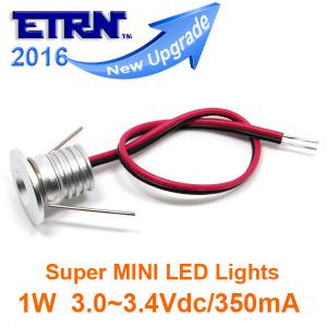 ETRN DC3.0-3.4V1W Super MINI LED Downlights Spotlights Recessed lights Ceiling Light
