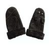 Promotion Fashion Plain Daily Life Usage Winter Warm Real Lamb Fur Mittens