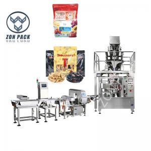 China Snacks Nuts Candy Stand Up Zip Lock Pouch Machine Multi Function supplier