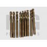 China DIN 1897 HSS Cobalt Short Drill bit , Screw machine Drill bits with Armber Finishing wholesale