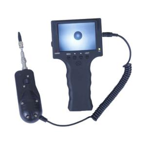 China 4X Portable Fiber Optical Inspection Microscope For FC/SC/ST/E2000/LC/MU/MPO Connectors wholesale