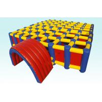 China Interactive Game Inflatable Maze With Full Digital Printing on sale