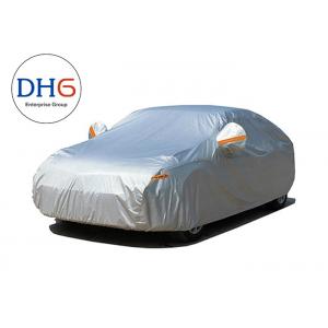China Soft Cloth Waterproof Outdoor Car Cover Rain Protection Polyester Non PP Cotton supplier