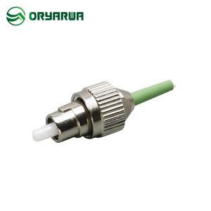 0.9mm APC FC Multimode Fiber Connectors Simplex For Telecom Network