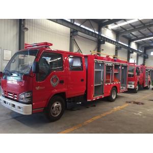China 500 Gallons Fire Department Trucks 2 Tons Small Fire Tanker Good Performance supplier