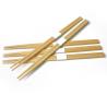 China Eco-Friendly 24CM Length Bamboo Rikyu Chopsticks Made from 100% Natural Moso Bamboo with A+ Grade Quality for Restaurants and Home Use wholesale
