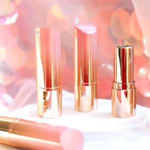 China Rose Gold Empty Lipstick Tube ound Container luxury lipstick tube wholesale