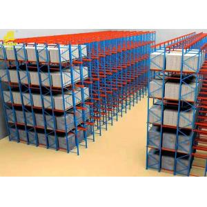 China Mobile Drive In And Drive Through Racking / Heavy Duty Pallet Racking System supplier