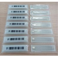 China 58kHz Adhesive AM EAS Labels DR Tag Anti Theft , Low Density Polyester 0.08m on sale