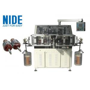 China Semi Auto Double Flyer Armature Winding Machine Reliable , PLC Controlled supplier