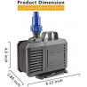 China FREESEA inline Water Pump For Hydroponic System 220V wholesale