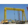 China A3 A8 10t 30t Trussed Leg Single Beam Gantry Crane With Electric Hoist wholesale