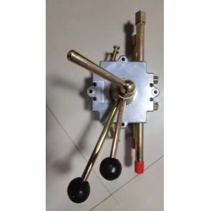 China Dual Control Levers Hydraulic System Throttle Control Lever for Precise Speed Control in Concrete Mixer Trucks wholesale