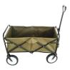 China Qingdao Port Iron Fabric Camping Trolley Folding Wagon for Easy Transport and Storage wholesale