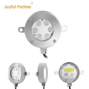 China OEM ODM DMX Control RGB LED luz submarina IP68 resistente al agua 100 lm/w supplier