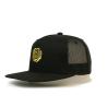 China Casquillos planos de Bill Visor Polyester Snapback Mesh del camionero de encargo wholesale