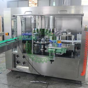 China With Servo Motor Rotary OPP Hot Melt Glue Water Bottle Labeling Machine on sale 