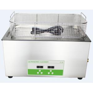 China Stainless Steel Industry Heated Ultrasonic Cleaner Heater Timer 30l Axis And Shaft Parts supplier
