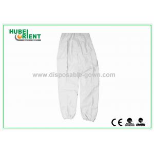 Safety Waterproof White Mens Disposable Pants For Travelling