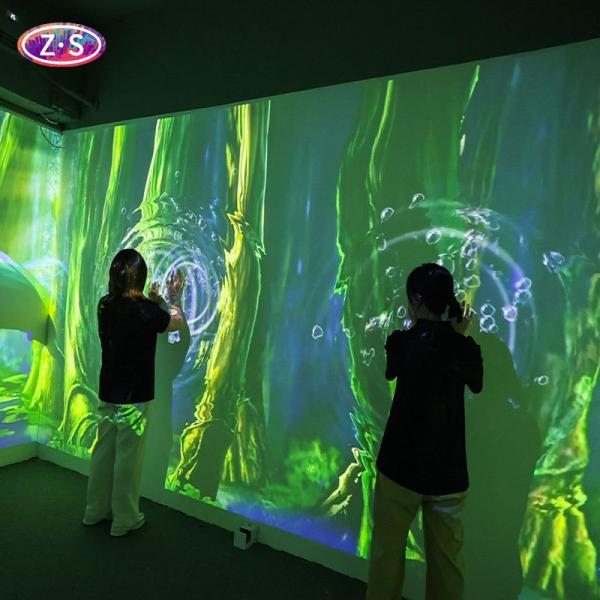 Mélange Parfait Affichage Holographique Immersif Projection sur Toile Géante