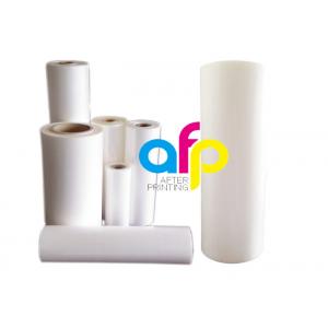 China Customized Size Glossy / Matt Lamination Roll , Plastic Clear Laminate Roll supplier