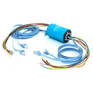 Standard Ethernet RJ45 Slip Ring Connector 6 Circuits